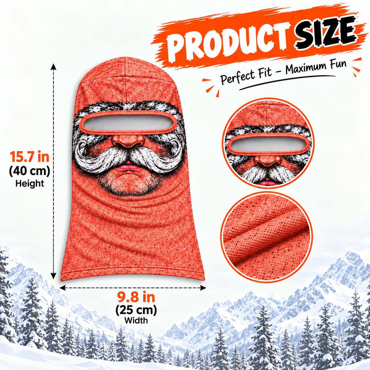 Camo Hunting Funny Face Mask GFTOMA15348