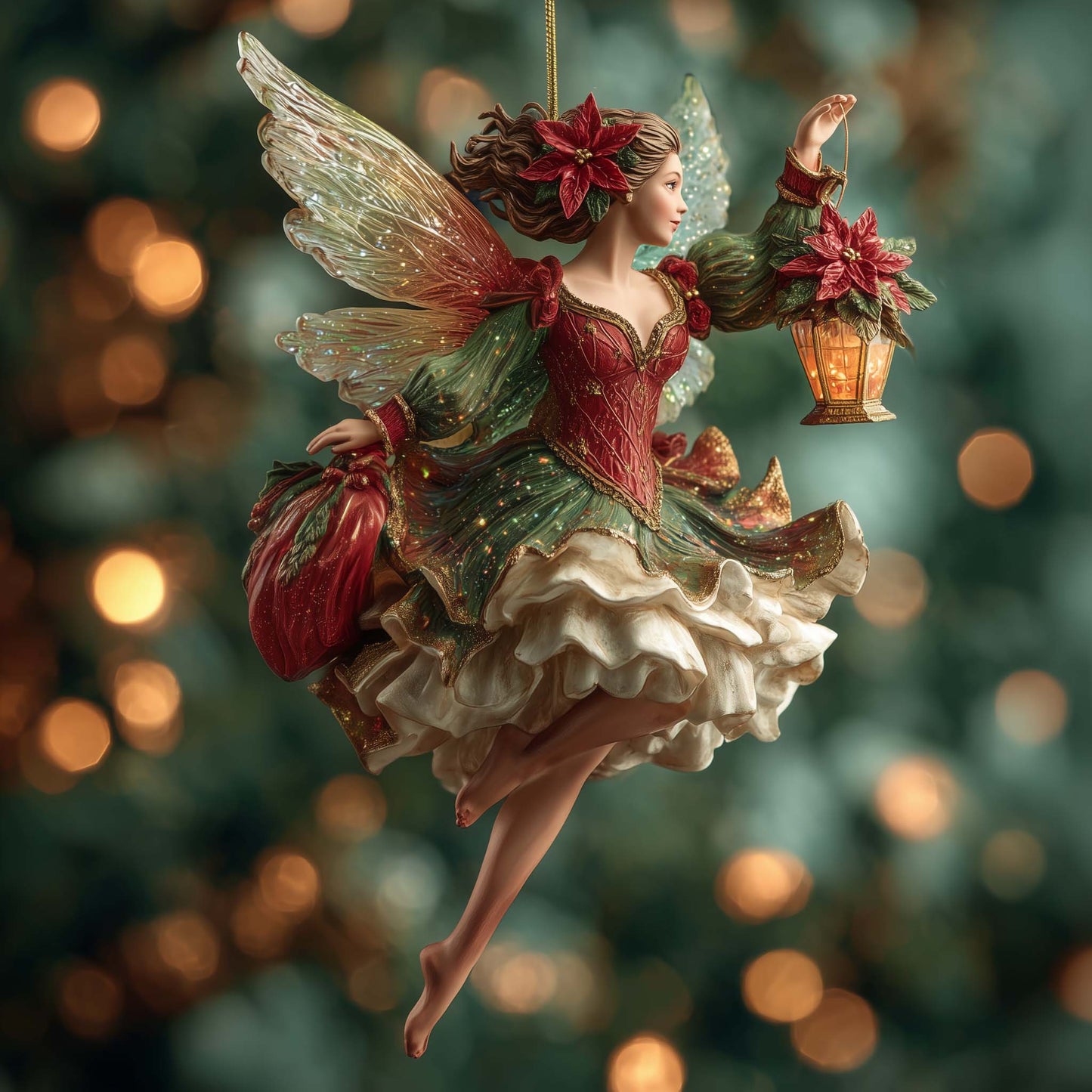 Star Flit Christmas Mica Ornament GFSPTG130