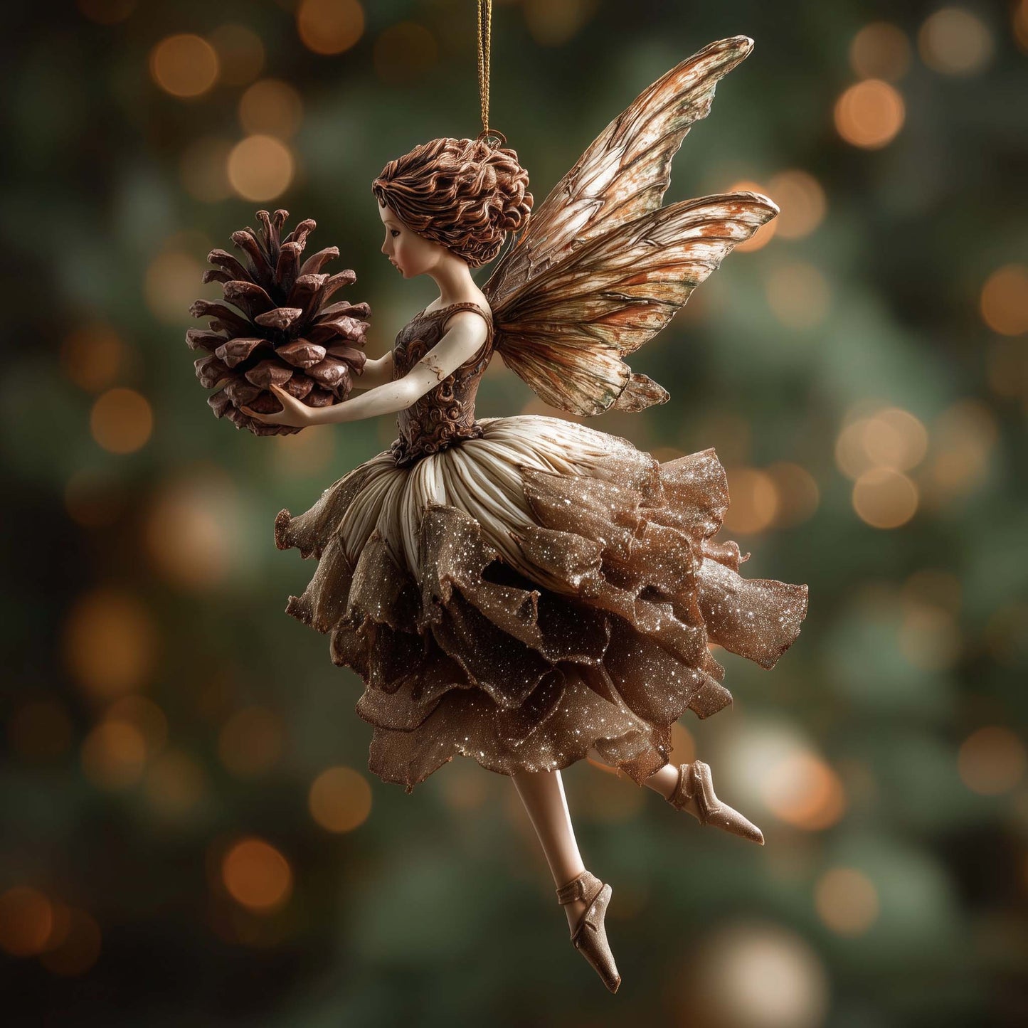 Star Flit Christmas Mica Ornament GFSPTG132