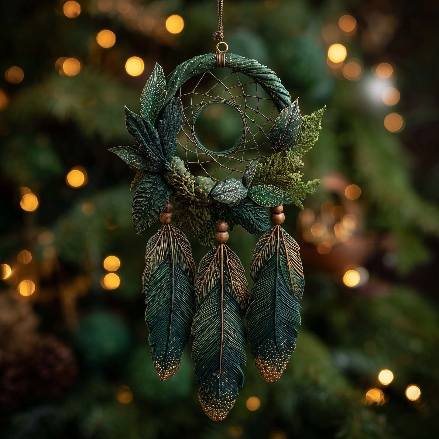 Dreamcatcher Christmas Mica Ornament GFSPTG164