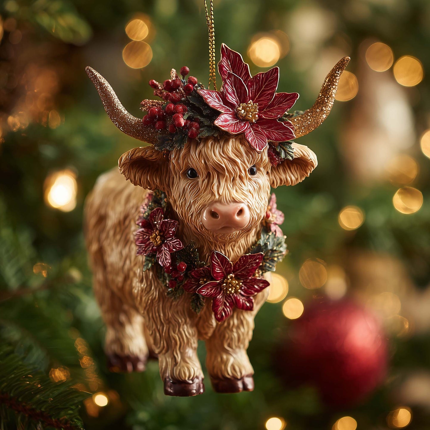 Highland Charm Christmas Mica Ornament GFSPYC122