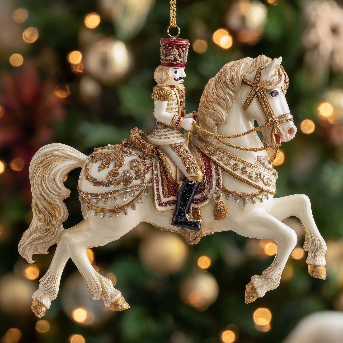 Christmas Horse Christmas Mica Ornament GFSPYC128