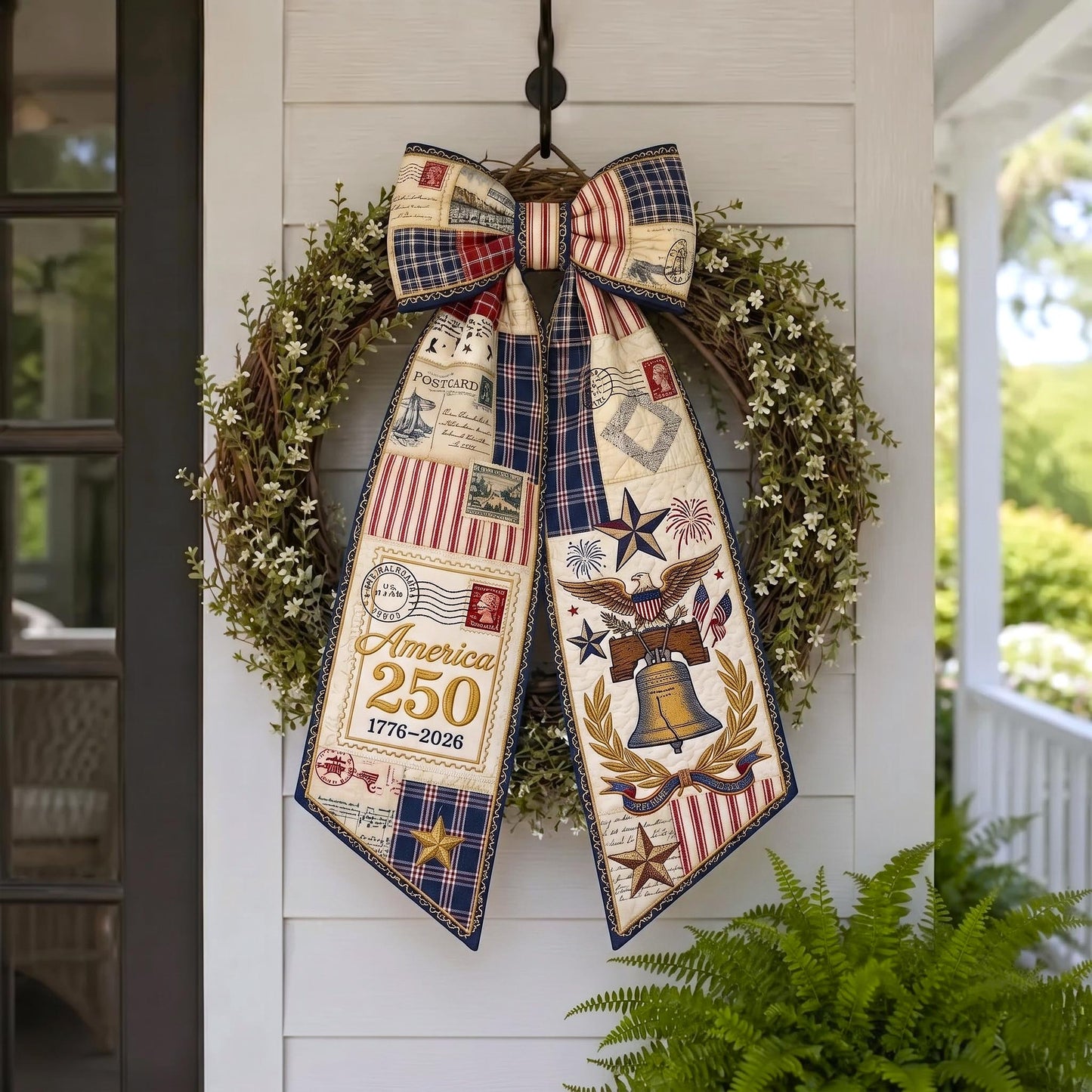 Freedom Glory Quilted Wreath Sash GFTOMA12199