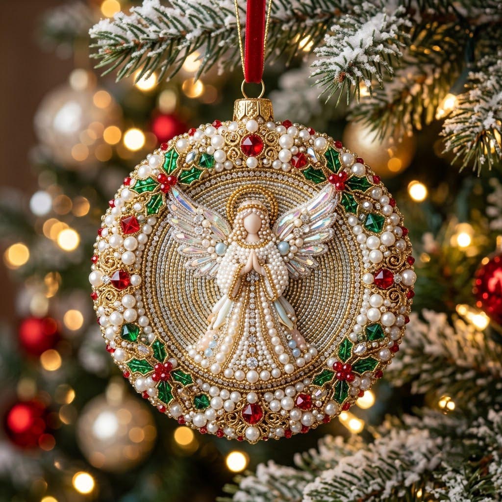 Christmas Sparkle Christmas Mica Ornament GFTONMU2169