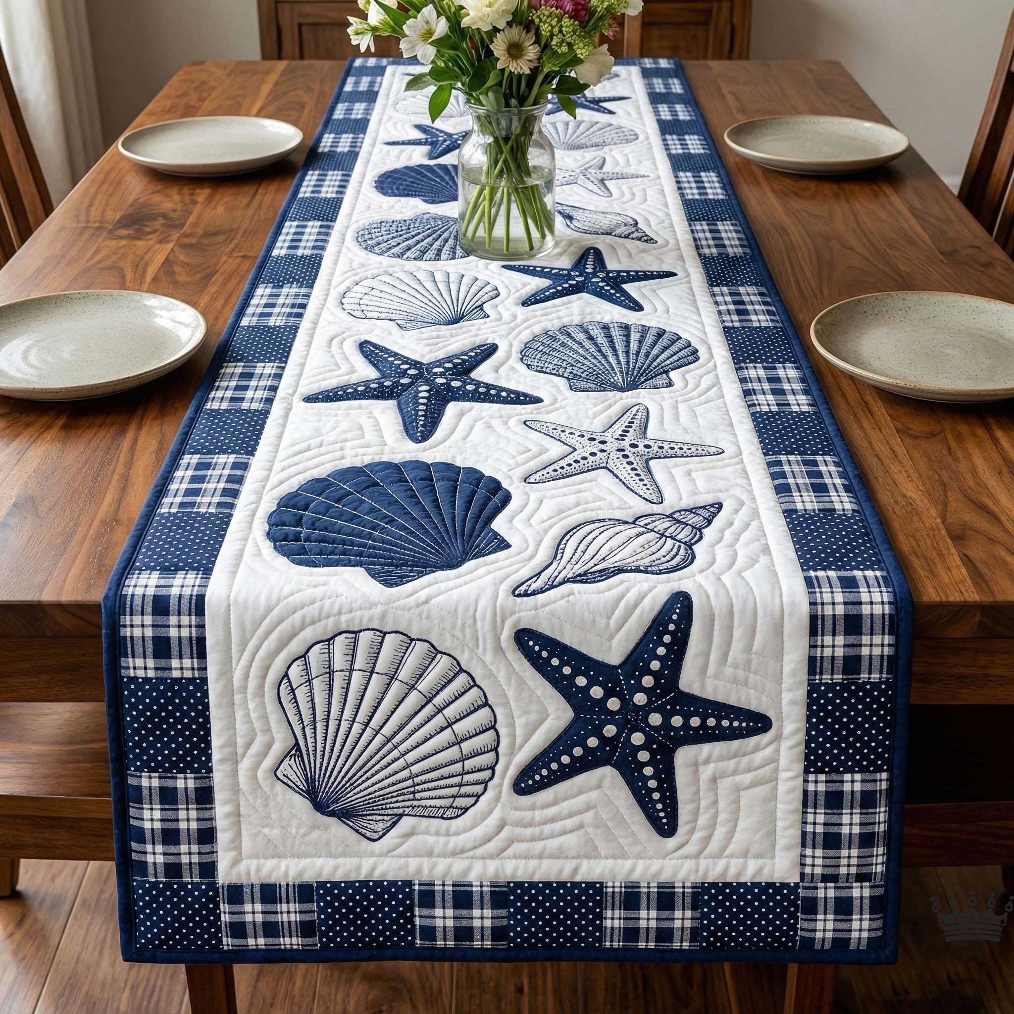 A closer look at Shoreline Table Runners