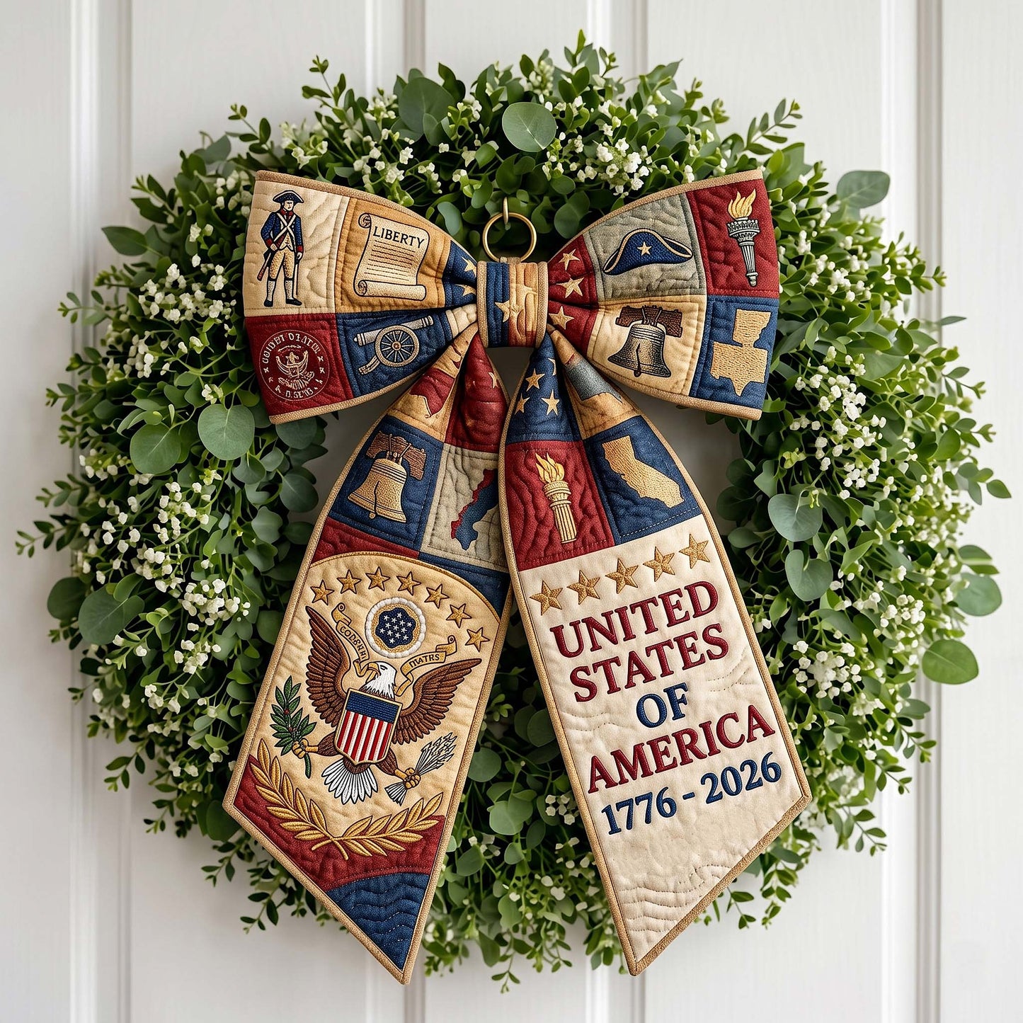 Liberty Legacy Quilted Wreath Sash GFTOTP19636