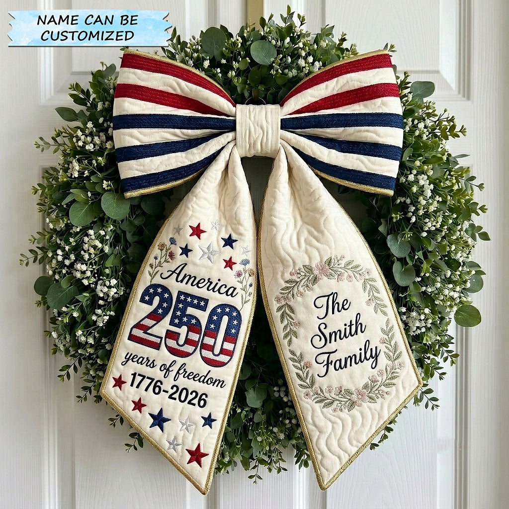 Freedom Heritage Quilted Wreath Sash QTCUZ GFTOTP19721
