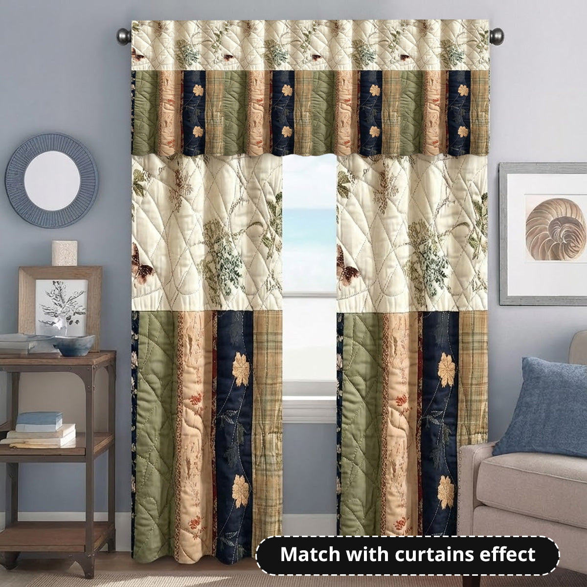 Woven Paws Quilted Valance GFTOTG2770