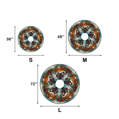 Holiday Farmstead Quilted Tree Skirt GFTOTP14009