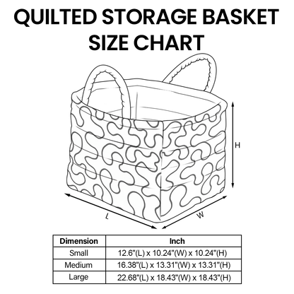 Pumpkin Halloween Quilted Storage Basket GFTOLAN1460