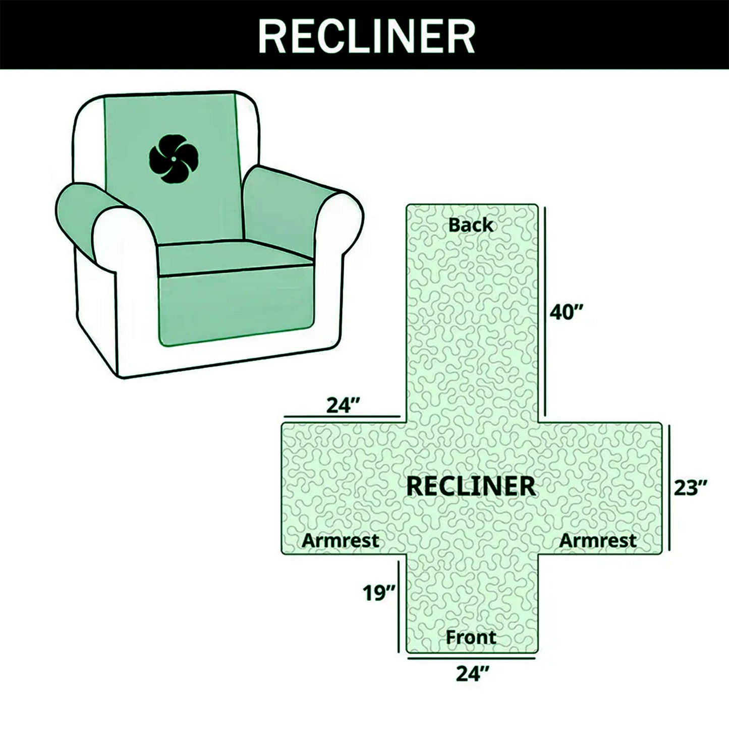 Santa Retriever Quilted Sofa Cover GFTOQM326