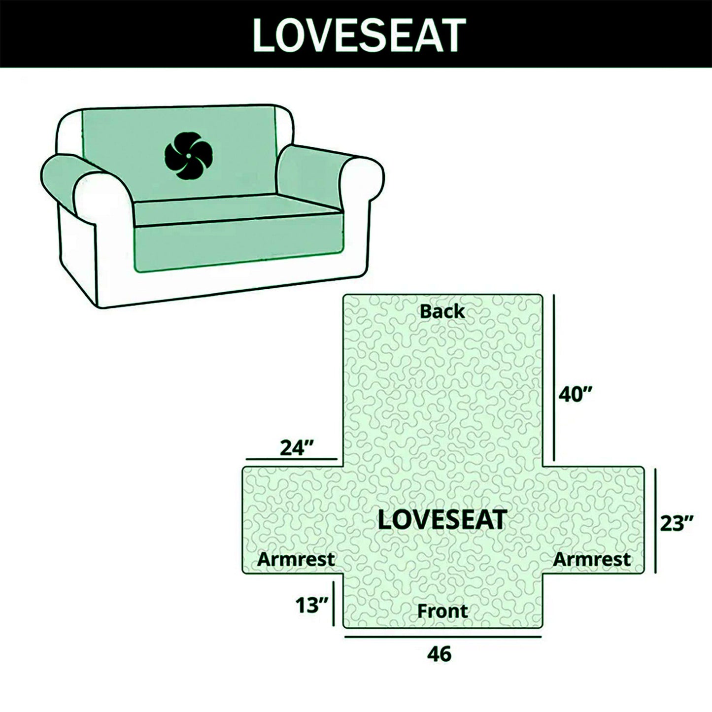 Forest Gnomes Quilted Sofa Cover GFTOQM295