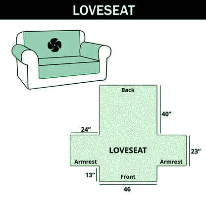 Ginger Train Quilted Sofa Cover GFTOQM963