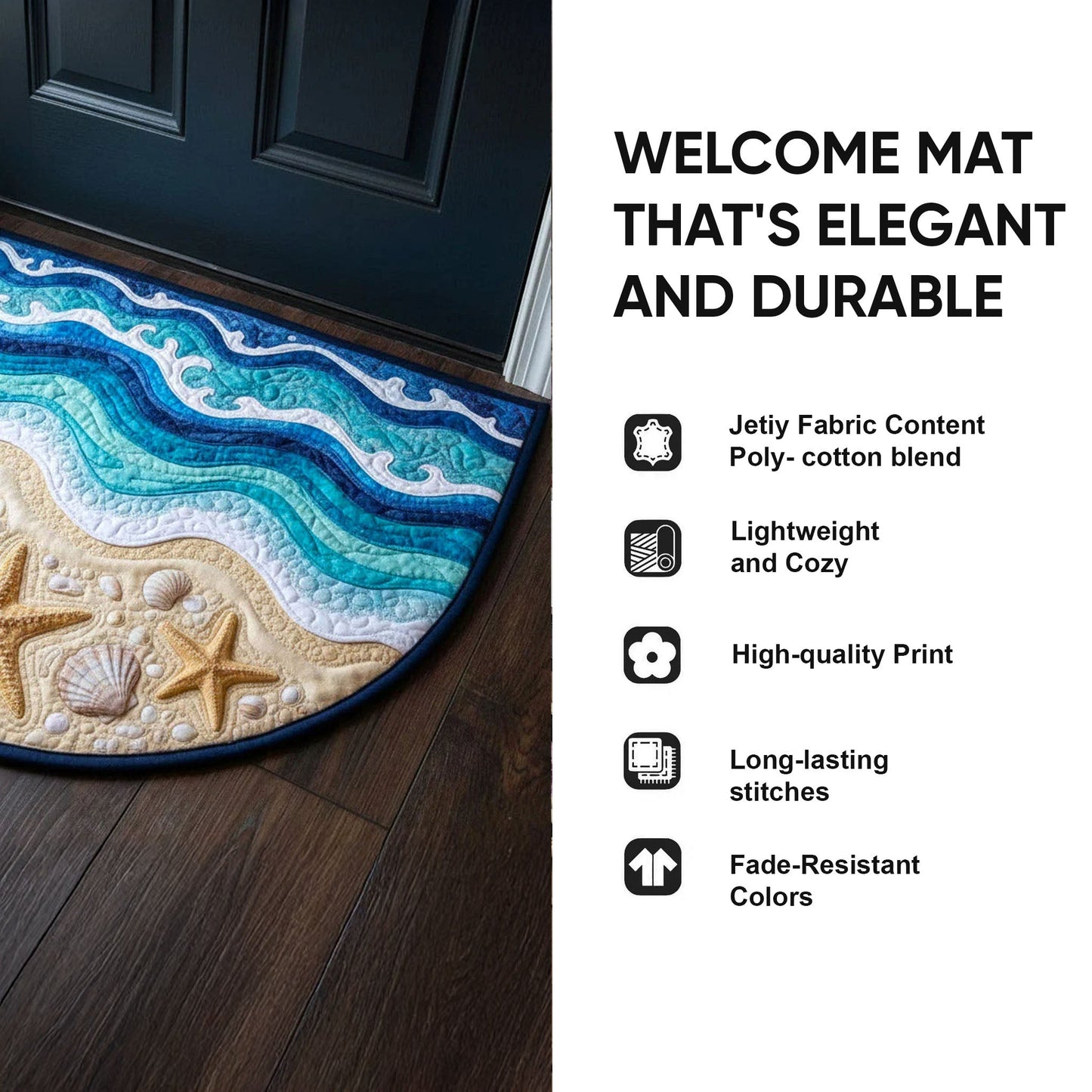 Enchanted Dragonfly Quilted Welcome Mat GFTONT6565