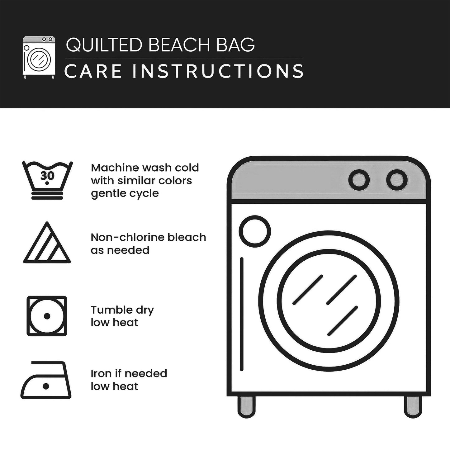 Twin Turtles Quilted Beach Bag GFTOQM2498