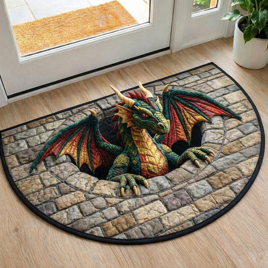 Mystic Dragon Quilted Welcome Mat GFTONT6619
