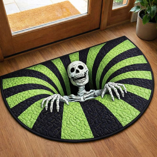 Mystic Skeleton Quilted Welcome Mat GFTONT6617
