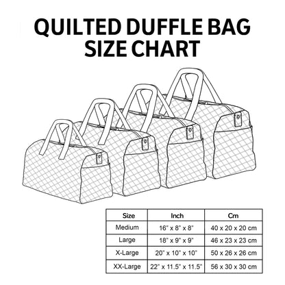 Campus Roadtrip Quilted Duffle Bag GFTOHNL323