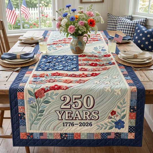 Liberty Blossom Quilted Table Runner GDTONTD100