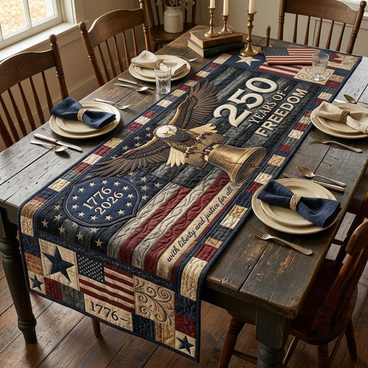 Liberty Bell Quilted Table Runner GDTONTD102