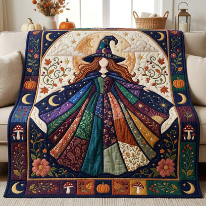 Celestial Patch Witch Quilted Blanket GDTONTD1120