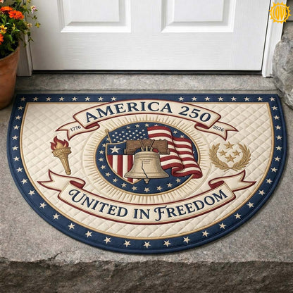 Freedom Emblem Quilted Welcome Mat GDTONTD120