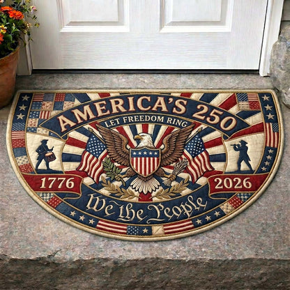 Liberty Banner Quilted Welcome Mat GDTONTD126