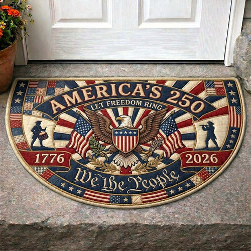 Liberty Banner Quilted Welcome Mat GDTONTD126