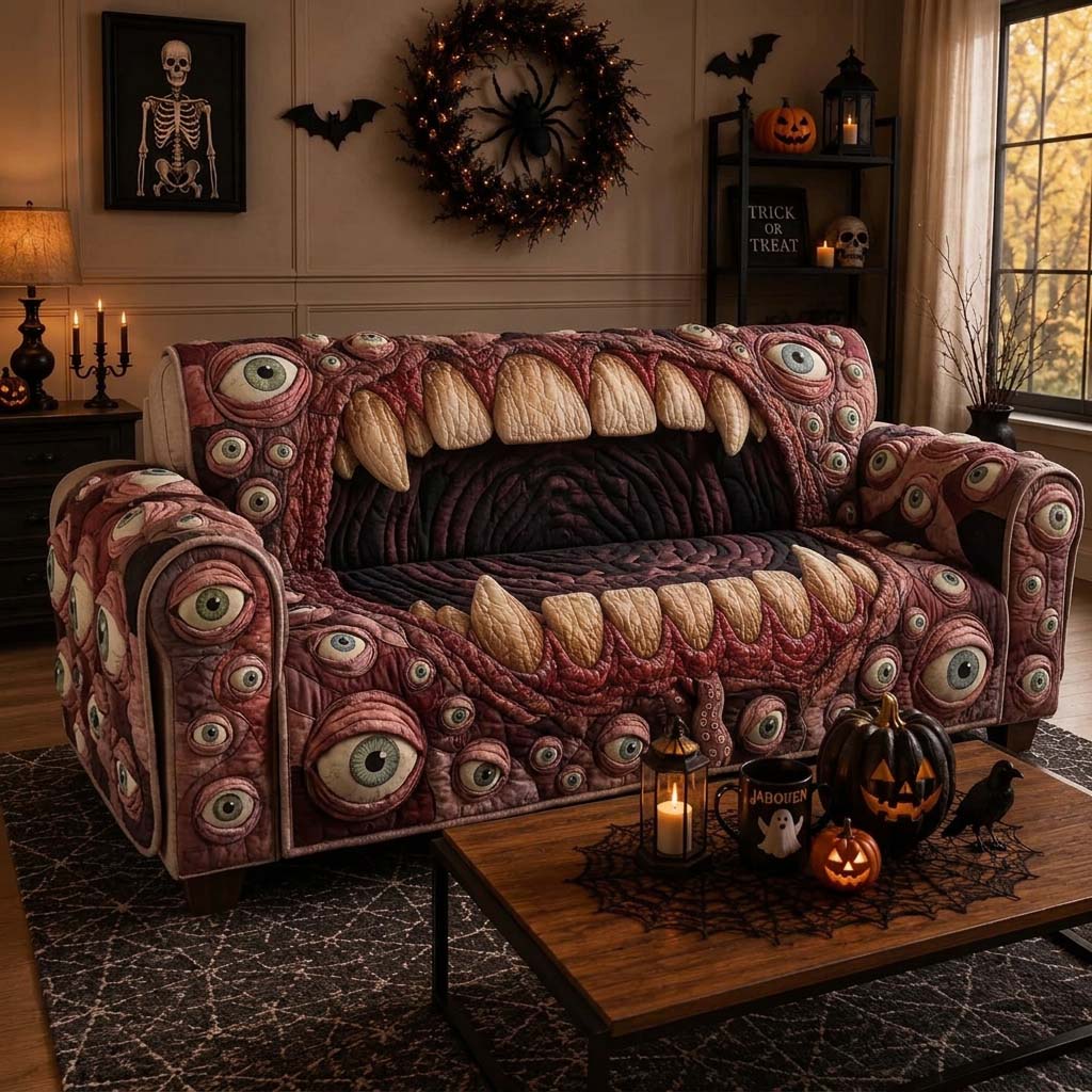 Watcher Maw Sofa Quilted Sofa Cover GDTONTD1298