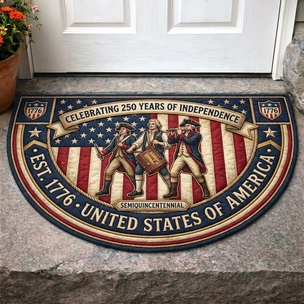 Liberty Drummers Quilted Welcome Mat GDTONTD131