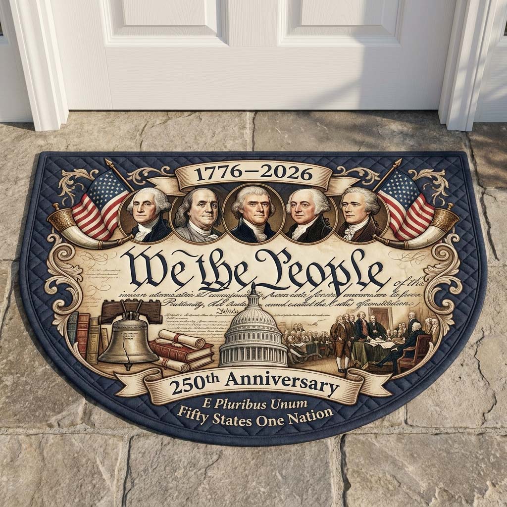 Constitution Legacy Quilted Welcome Mat GDTONTD133