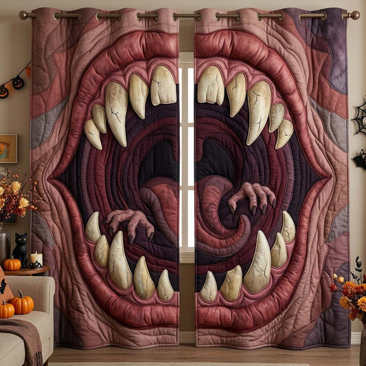 Flesh Portal Beast Quilted Curtains GDTONTD1352