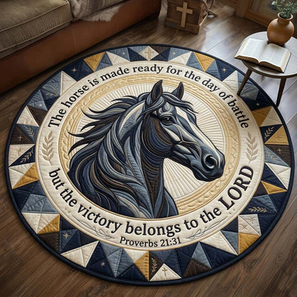 Battle Ready Quilted Round Mat GDTONTD1391