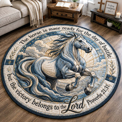 Lord’s Victory Quilted Round Mat GDTONTD1392