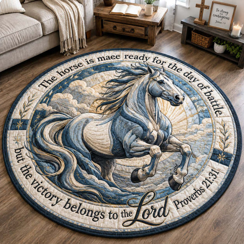 Lord’s Victory Quilted Round Mat GDTONTD1392
