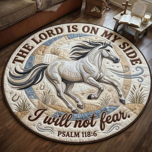 Fearless Spirit Quilted Round Mat GDTONTD1398