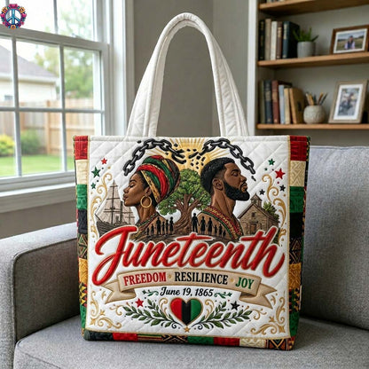 Freedom Kinship Quilted Tote Bag GDTONTD140