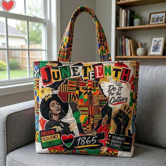 Culture Legacy Quilted Tote Bag GDTONTD143