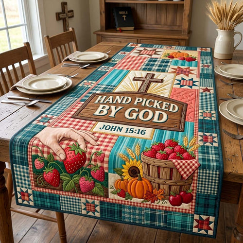 God Picked Me Quilted Table Runner GDTONTD1590