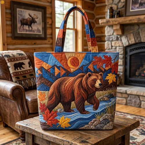 Autumn Ridge Wanderer Quilted Tote Bag GDTONTD1618