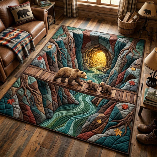 Mother Bear Ravine Area Rug GDTONTD1625