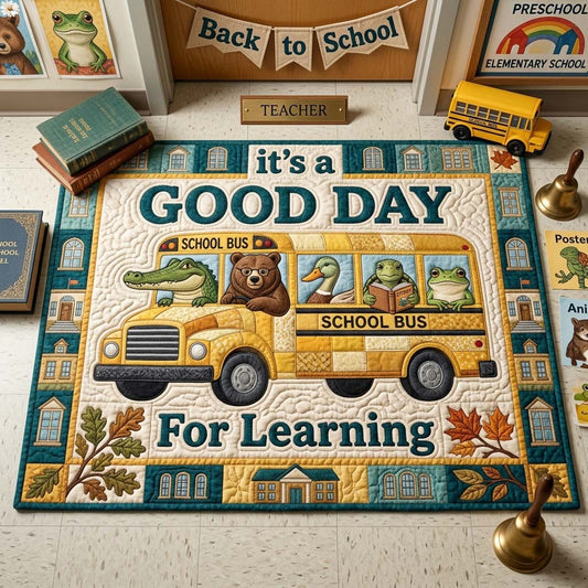 Morning School Bus Doormat GDTONTD1651