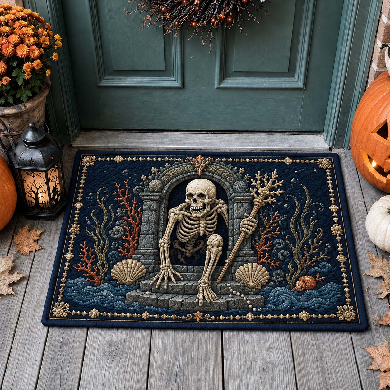 Coral Crypt Warden Doormat GDTONTD1721