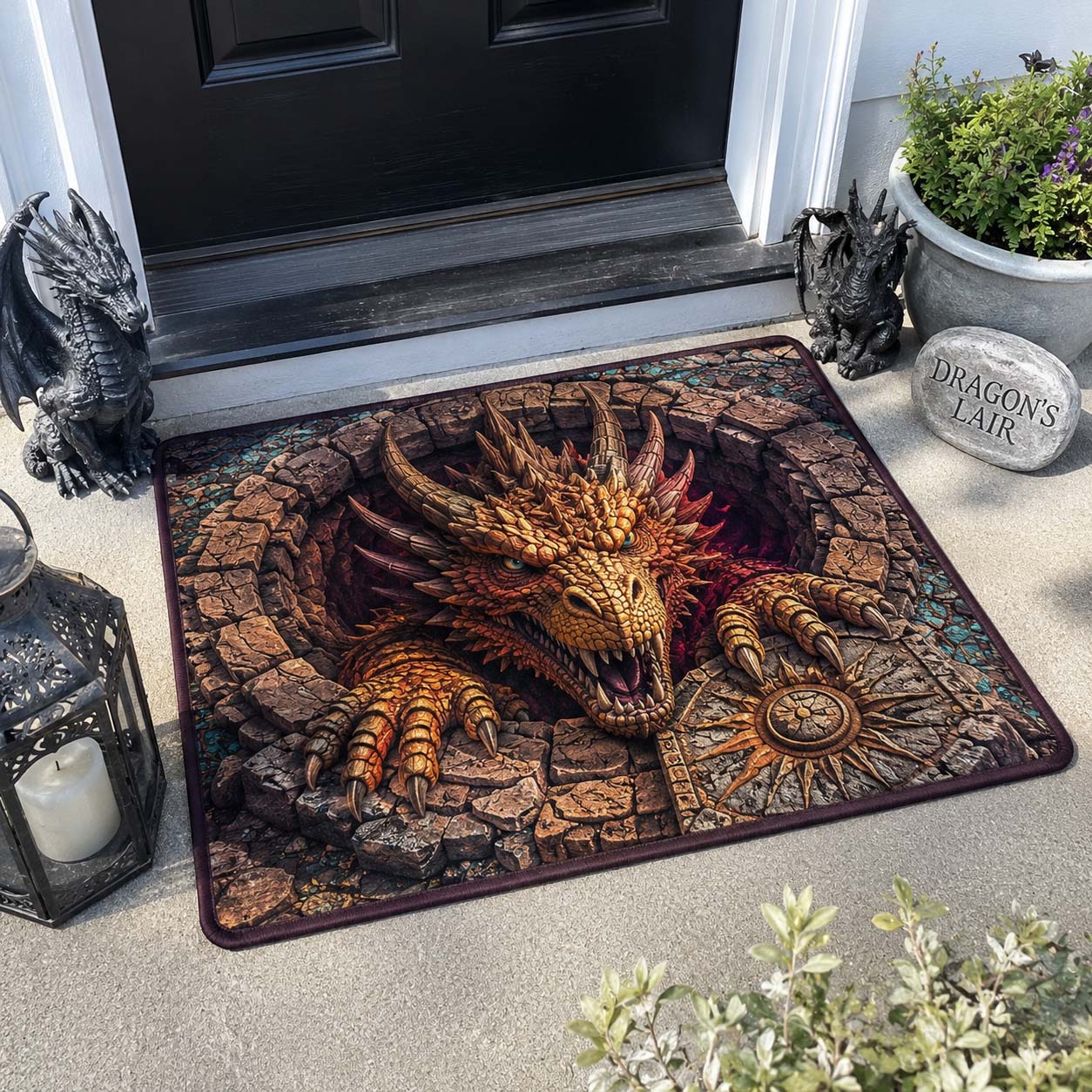 Sunfire Temple Guardian Doormat GDTONTD1731