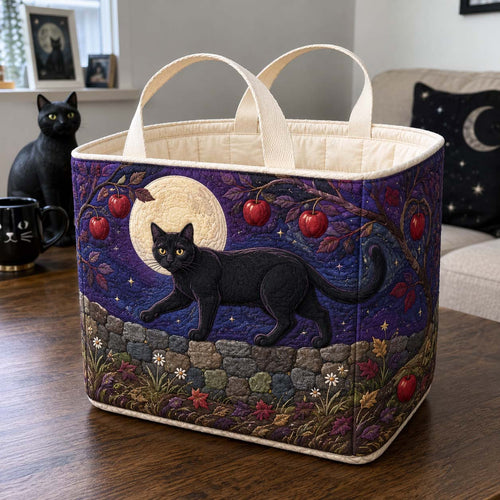 Orchard Moon Patrol Quilted Storage Basket GDTONTD1735