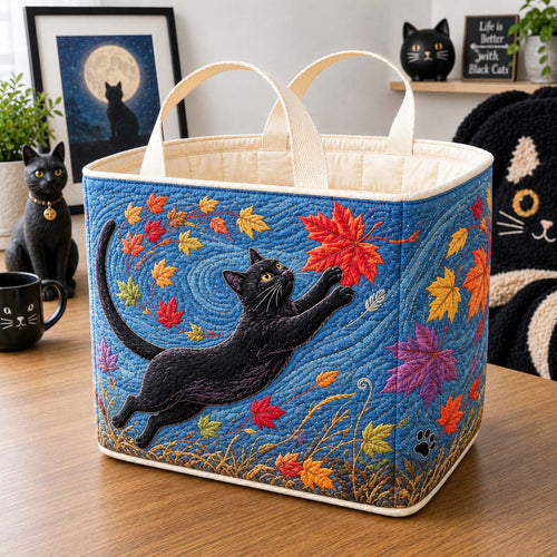 Autumn Garden Sentinels Quilted Storage Basket GDTONTD1739