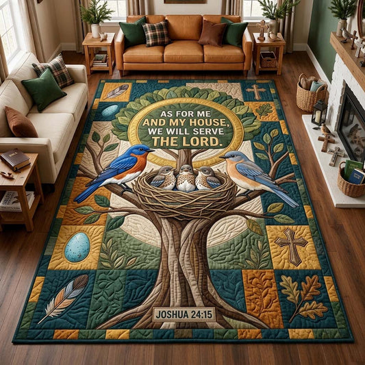 Faithful Nest Family Tree Area Rug GDTONTD1768