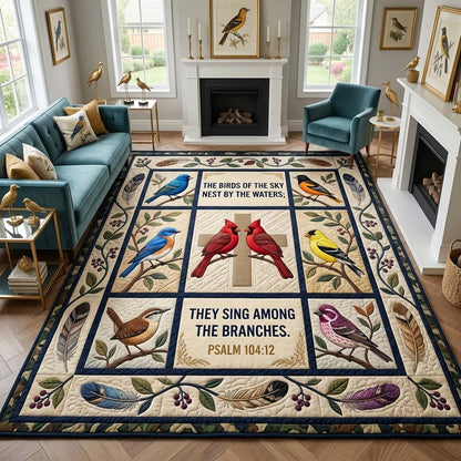 Garden Hymn Block Sampler Area Rug GDTONTD1770