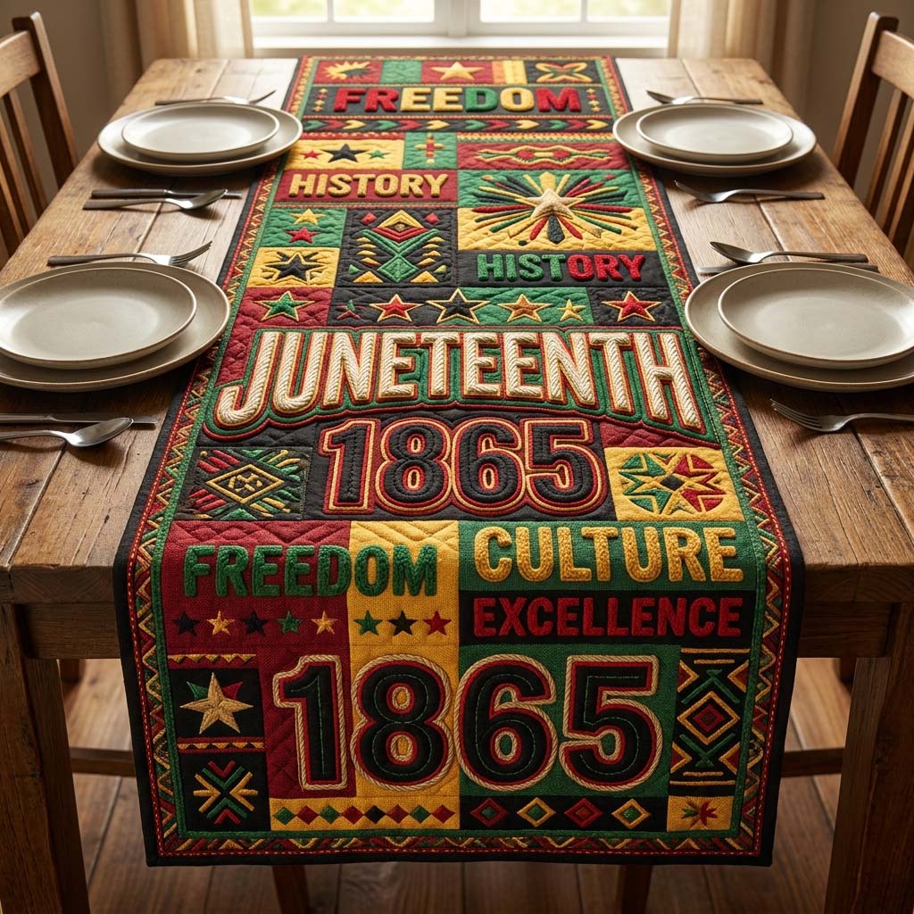 Freedom Excellence Quilted Table Runner GDTONTD184