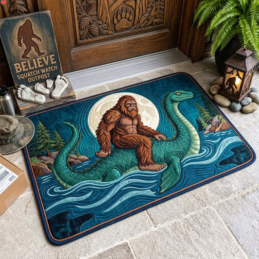 Cryptid Lake Crossing Doormat GDTONTD1875